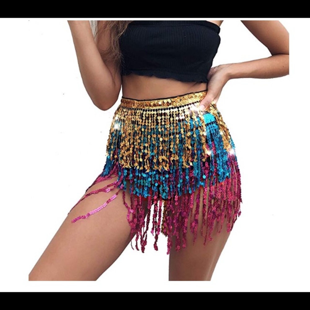 Belly dance festival skirt. NWOT